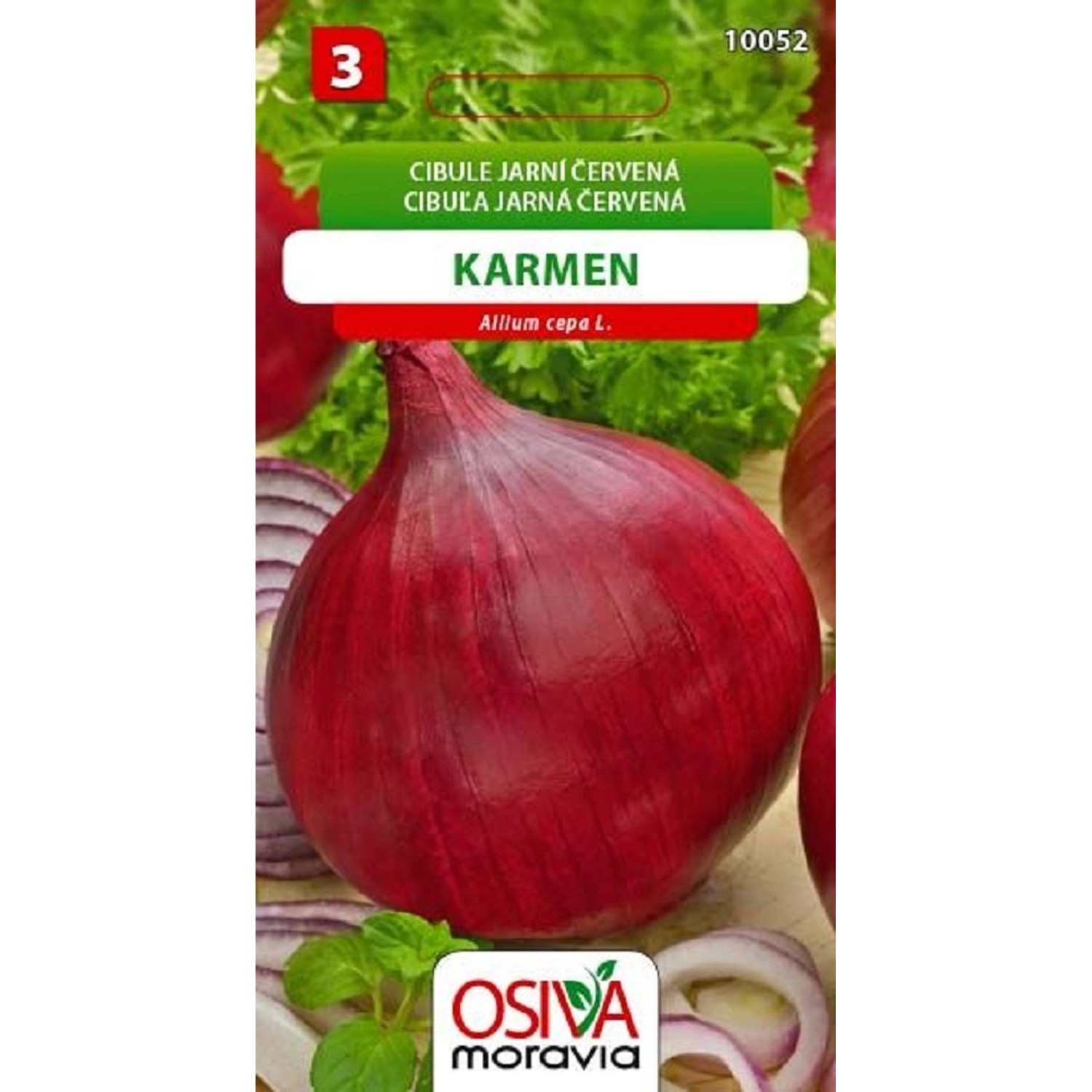 Semínka Cibule jarní červená Karmen (Allum cepa L.)