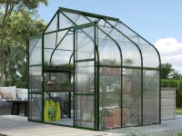 Vitavia Skleník Diana 5000 HKP 4 mm zelený práškově lakovaný 264 x 195 cm