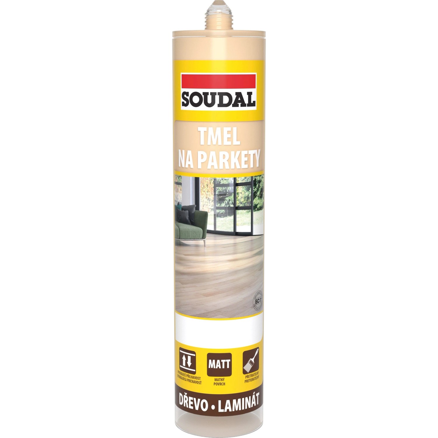 Soudal Tmel na parkety buk 280 ml