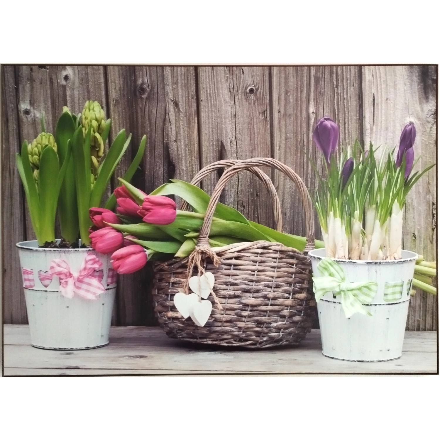 Bondecor Obraz Putframe Flora 50 x 70 cm