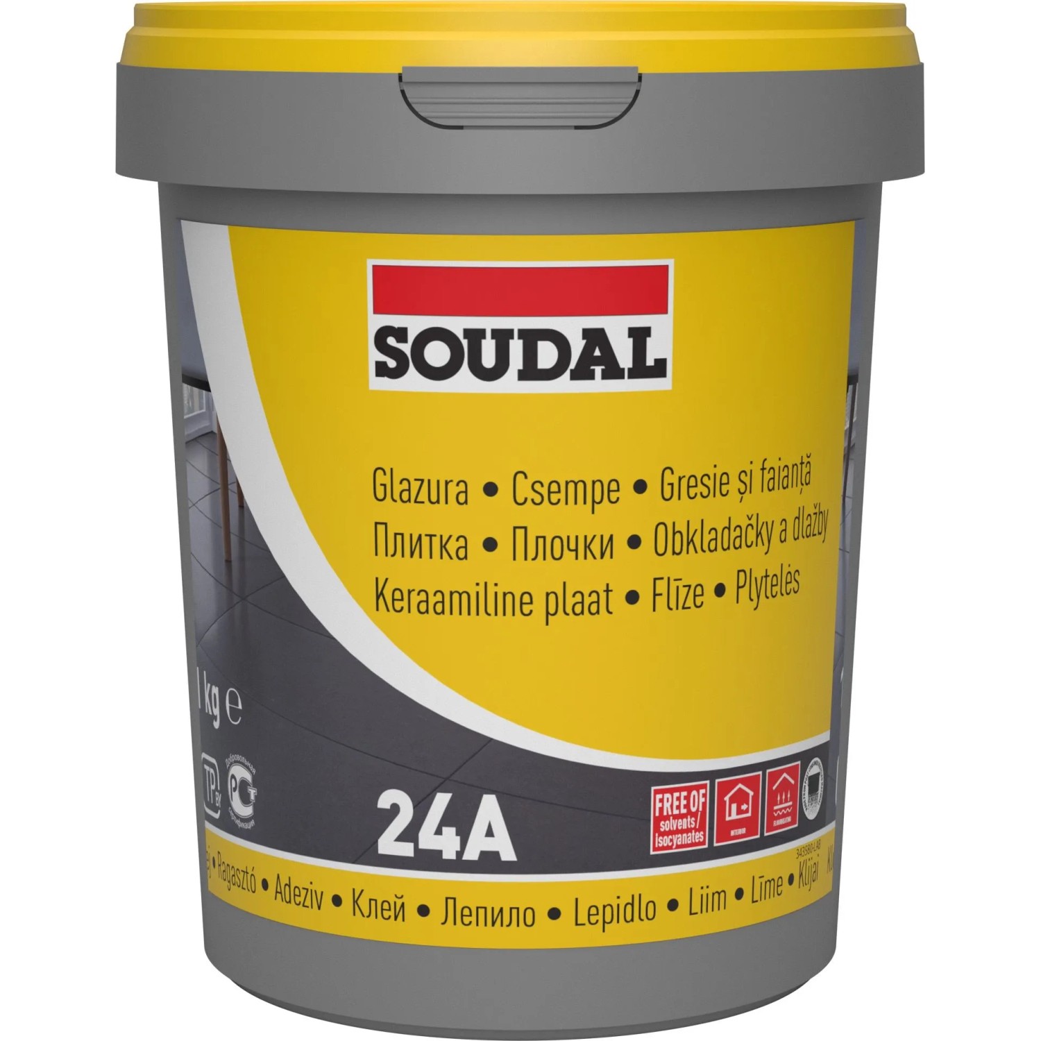 Soudal Lepidlo na obkládačky 24A 1 kg