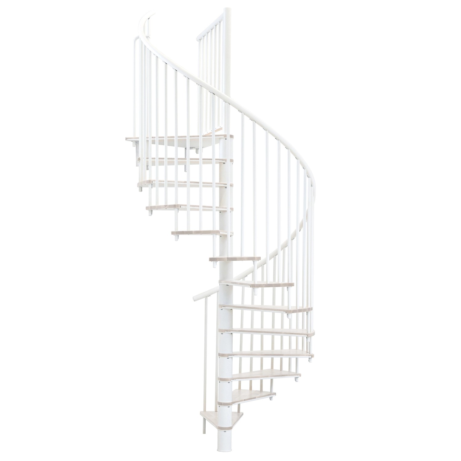 Minka STAIRS Kombinované točité schodiště Switch bílá/bílá pr. 120 cm
