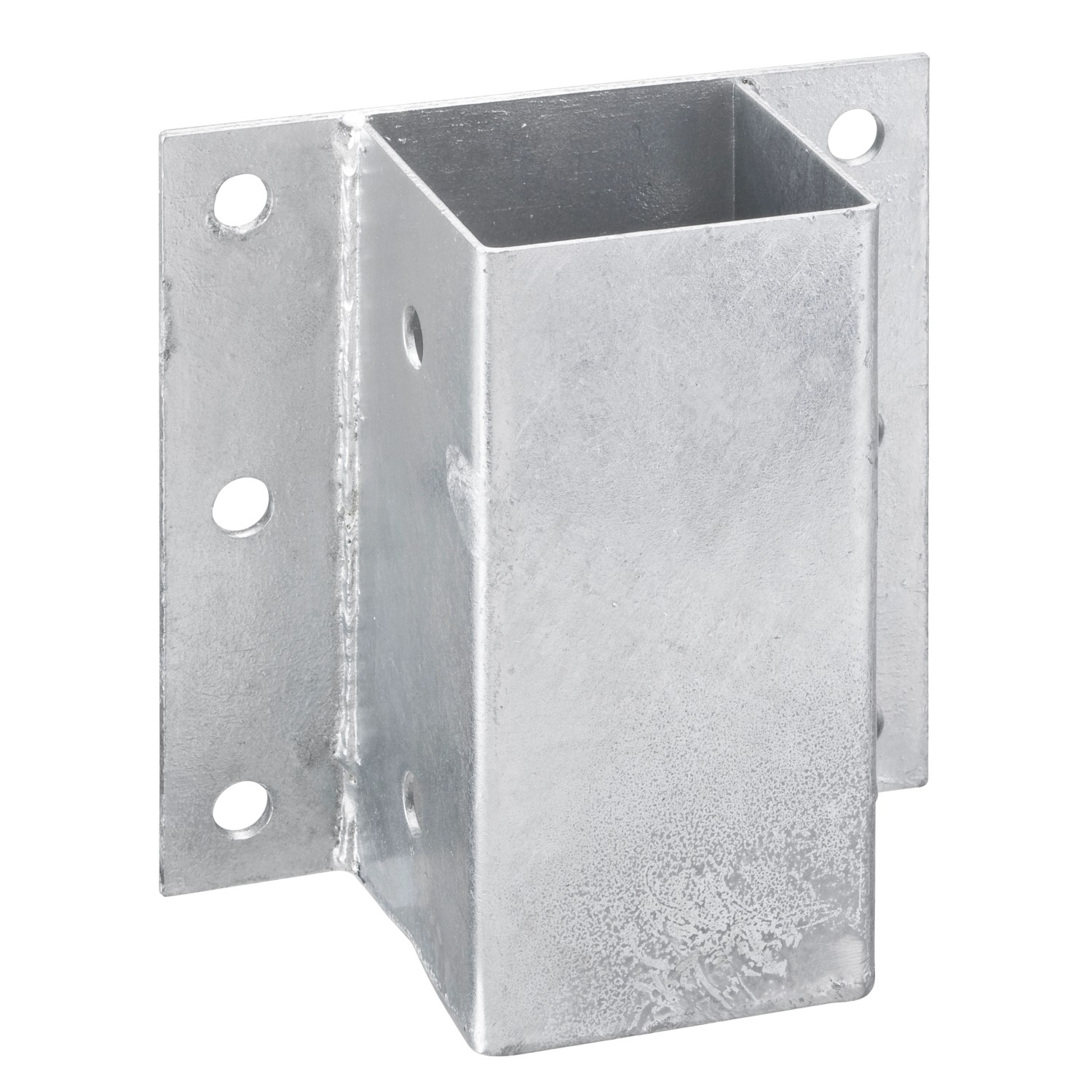 Nosník sloupku k připevnění kolíky, žárově pozinkovaný, 150 x 71 x 71 mm