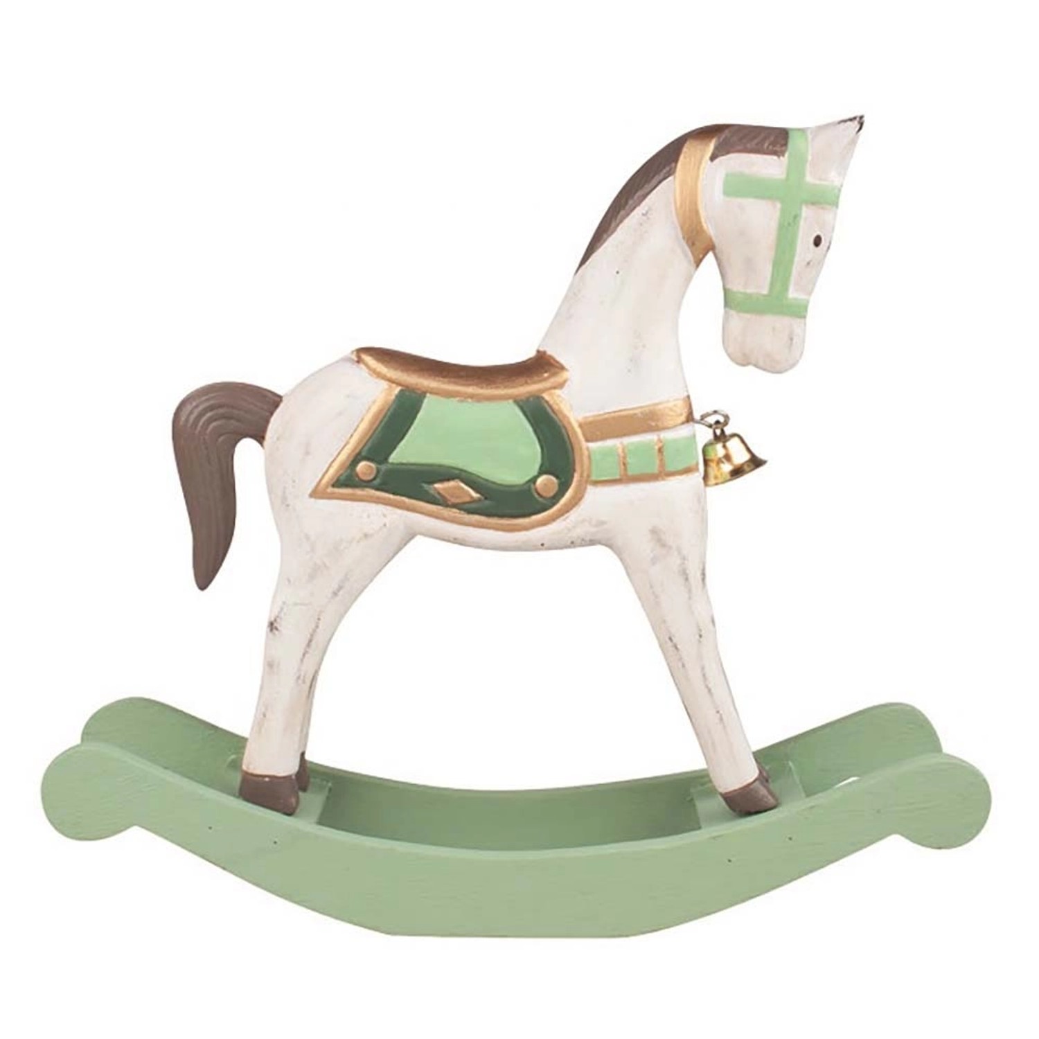 Houpací koník dřevěný na postavení 22,5 x 24 x 7,5 cm Anděl Přerov s.r.o.