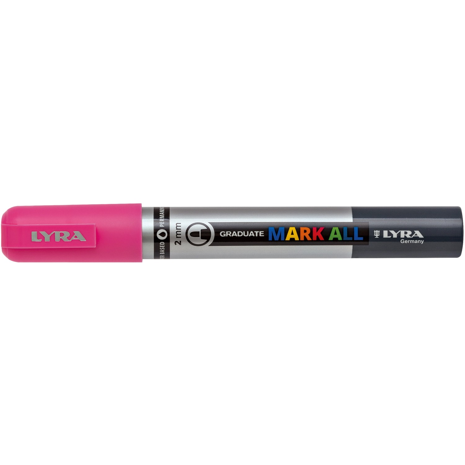 LYRA Akrylový popisovač Graduate MARK ALL růžový, M - 2 mm