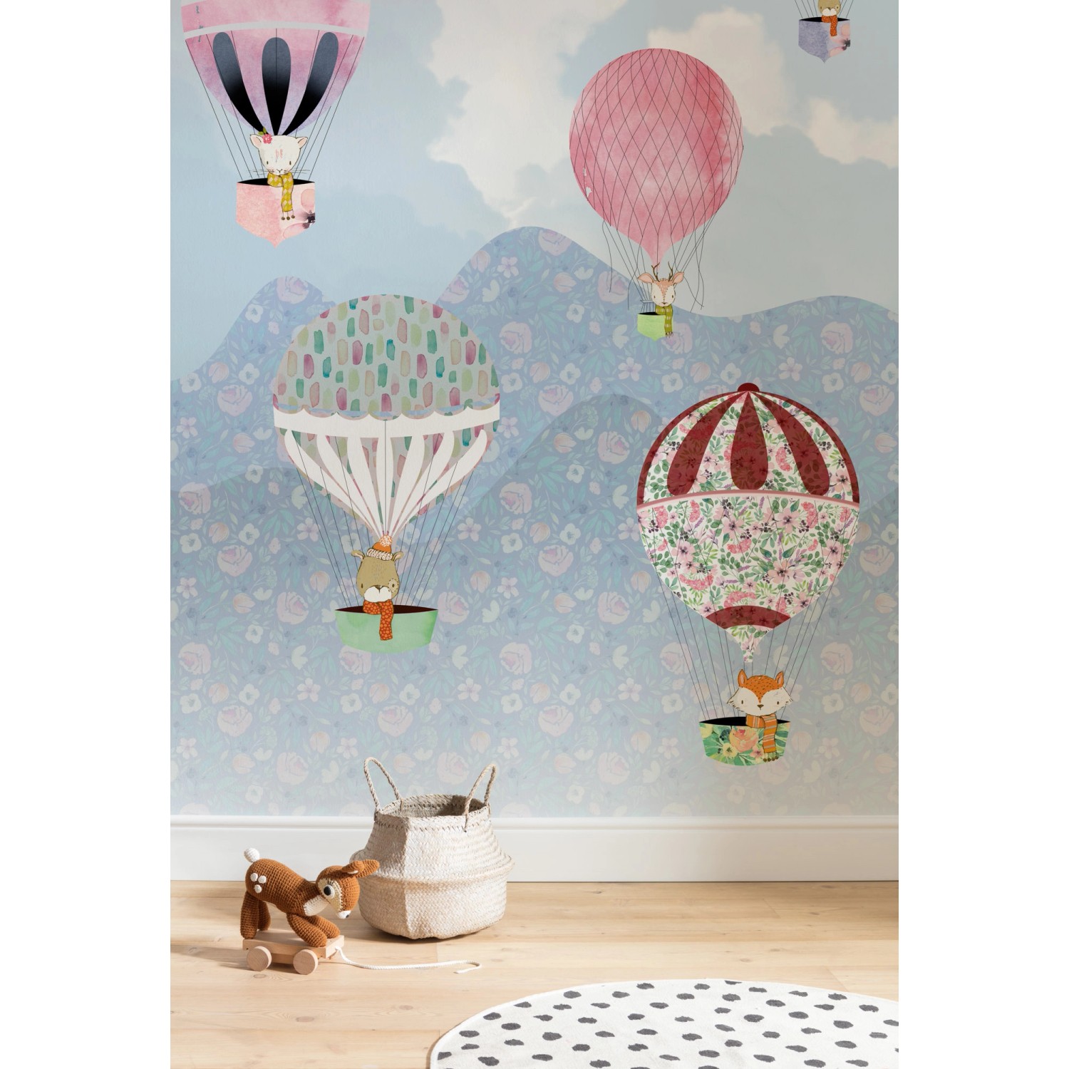 Komar Vliesová fototapeta Happy Balloon 200 x 250 cm
