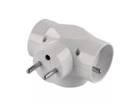EMOS Trojitá rozbočovací zásuvka 3x 2P + PE, 16/2,5 A, bílá EMOS Trojitá rozbočovací zásuvka 3x 2P + PE, 16/2,5 A, bílá