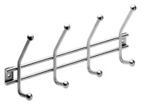 Hettich Nerezový věšák 4 háčky