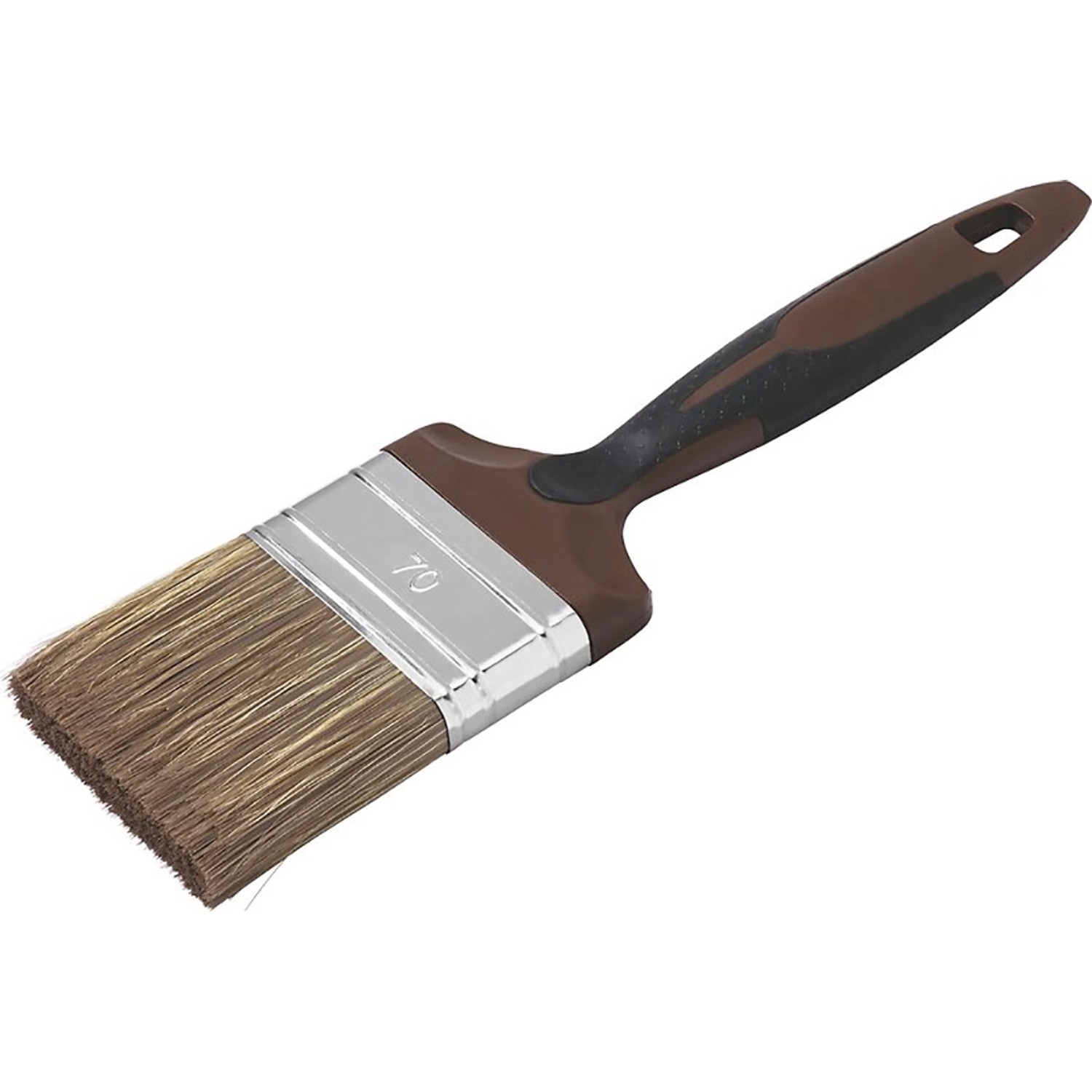 LUX Štětec plochý na lazury 2K, 70 mm