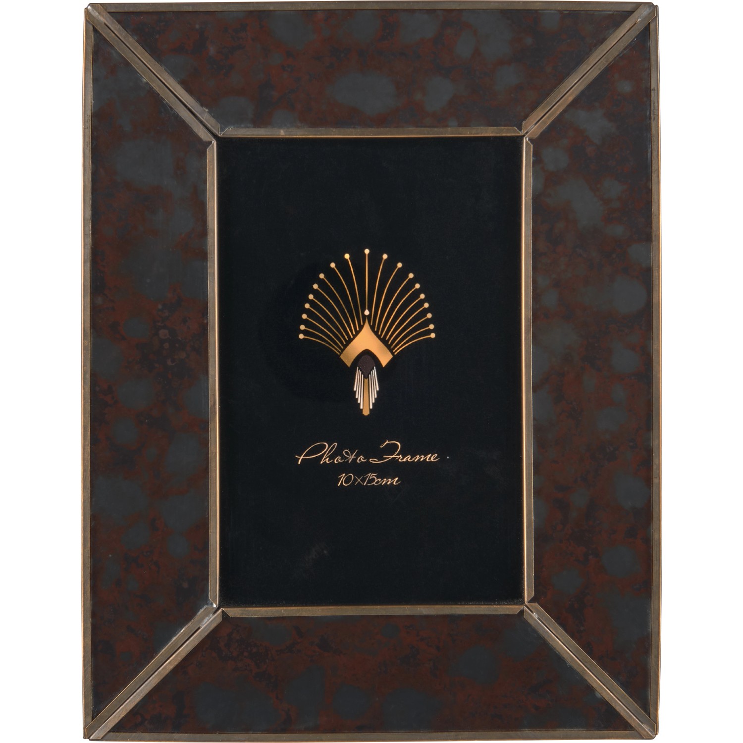 Obrazový rám Blush Bordeaux skleněný 10 cm x 15 cm