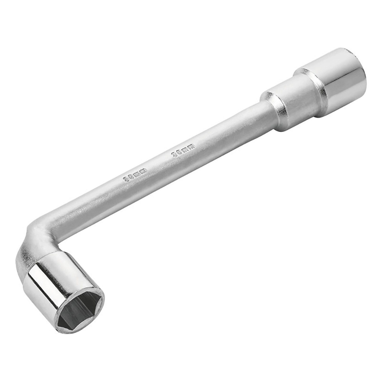 LUX-TOOLS Zahnutý nástrčný klíč oboustranný Classic 30 mm