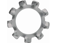 LUX-TOOLS Vějířová podložka nerezová ocel A2 pr. 5,3 mm, 20 ks