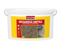 SOUDAL Mozaiková omítka 044 světlý písek, 8 kg SOUDAL Mozaiková omítka 044 světlý písek, 8 kg