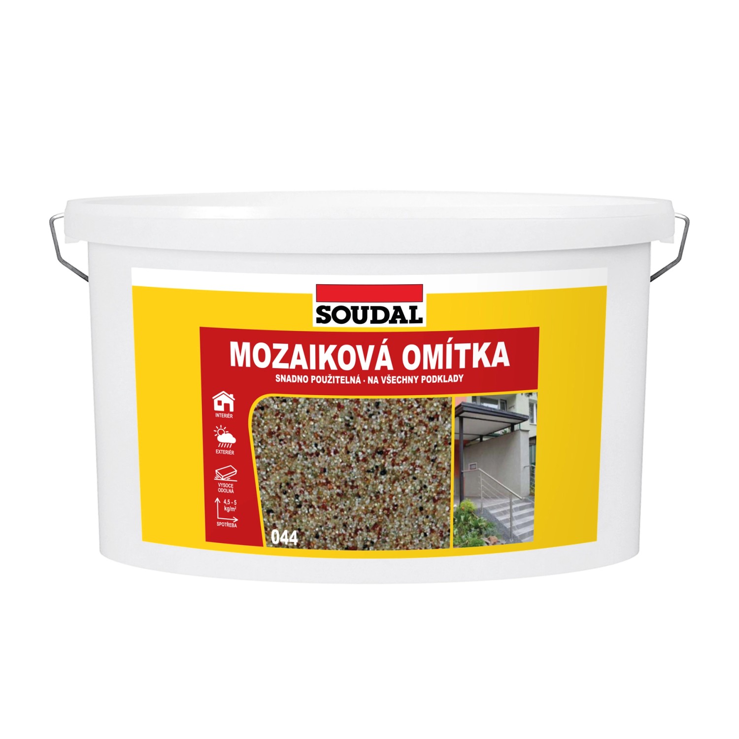 Soudal mozaiková omítka 044 světlý písek 8 KG