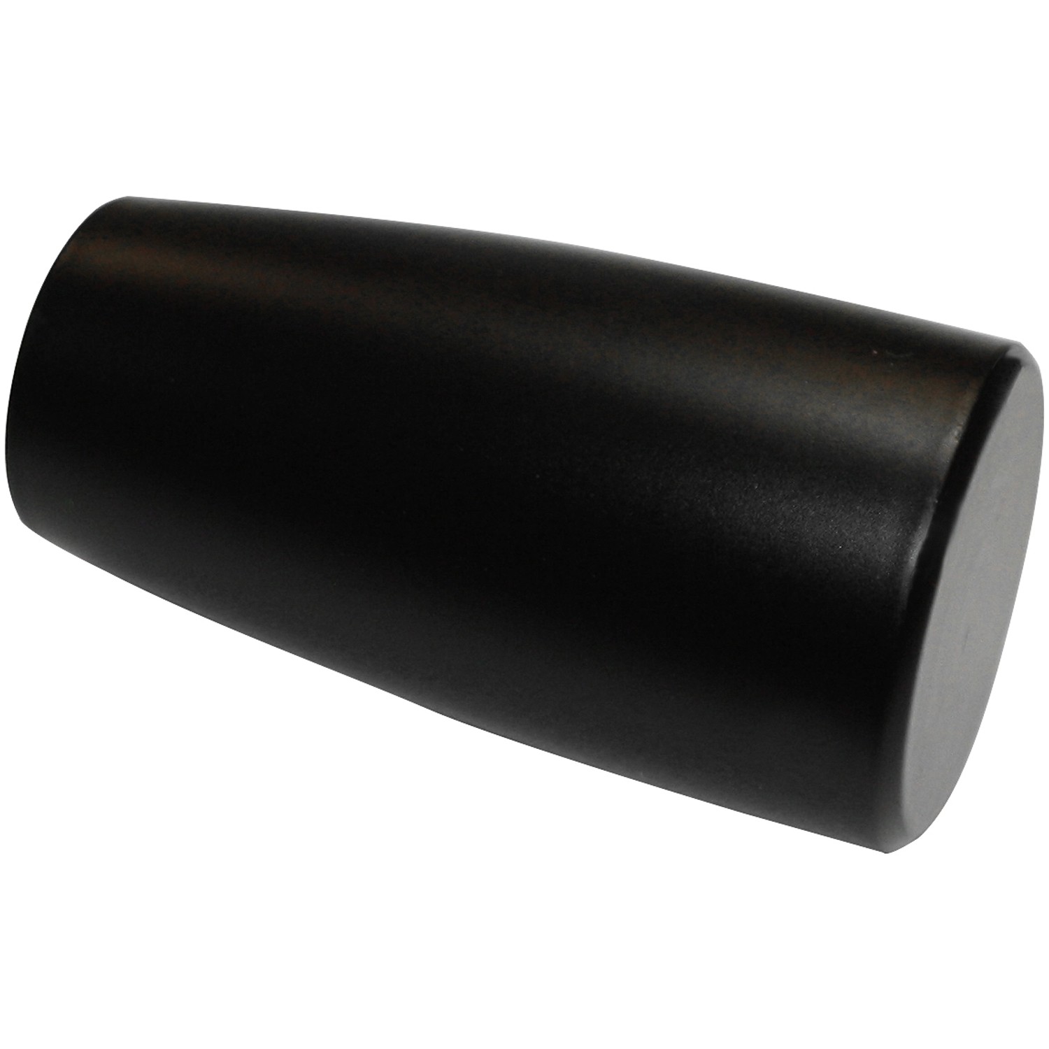 Gardinia Koncovka Gala, černá matná, 2 ks, pr. 2 cm