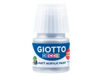 GIOTTO Akrylová barva Decor Acrylic MATT stříbrná, 25 ml