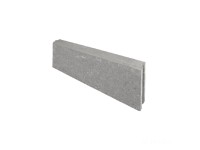 DITON Záhonový obrubník půlka přírodní 50 x 5 x 15 cm