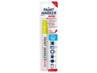 ALTECO Popisovač Paint Marker Slim, žlutý