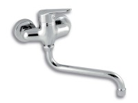 Novaservis Dřezová umyvadlová baterie Titania Iris New 94474/T,0, chrom, 100 mm Novaservis Dřezová umyvadlová baterie Titania Iris New 94474/T,0, chrom, 100 mm