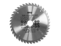 Magg Pilový kotouč 210 x 2,9 x 30 mm / 40 zubů střídavě šikmé Magg Pilový kotouč 210 x 2,9 x 30 mm / 40 zubů střídavě šikmé