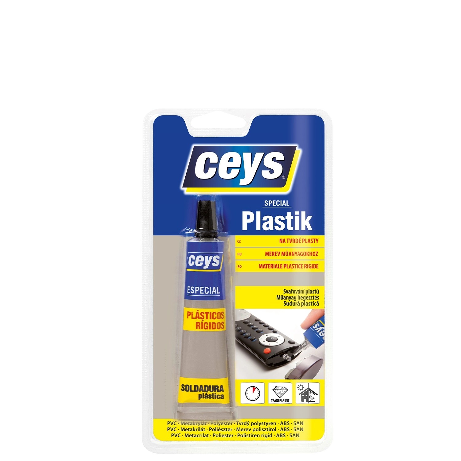 Lepidlo Ceys Special Plastik na tvrdé plasty 30 ml
