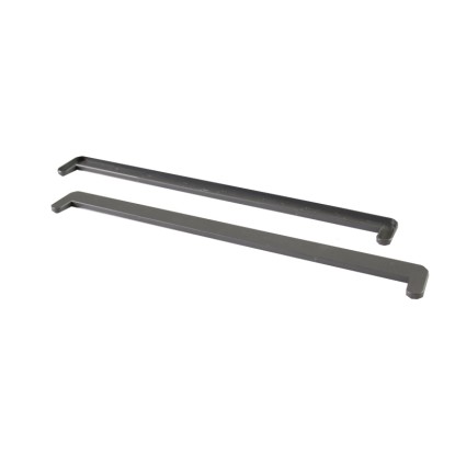 HOPA Boční krytka k plastovému parapetu Greenline, šedá, 1 ks, 400 x 40 mm