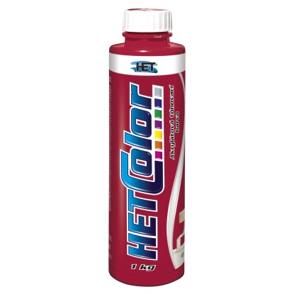 HETCOLOR Akrylátová tónovací barva červená 1 kg