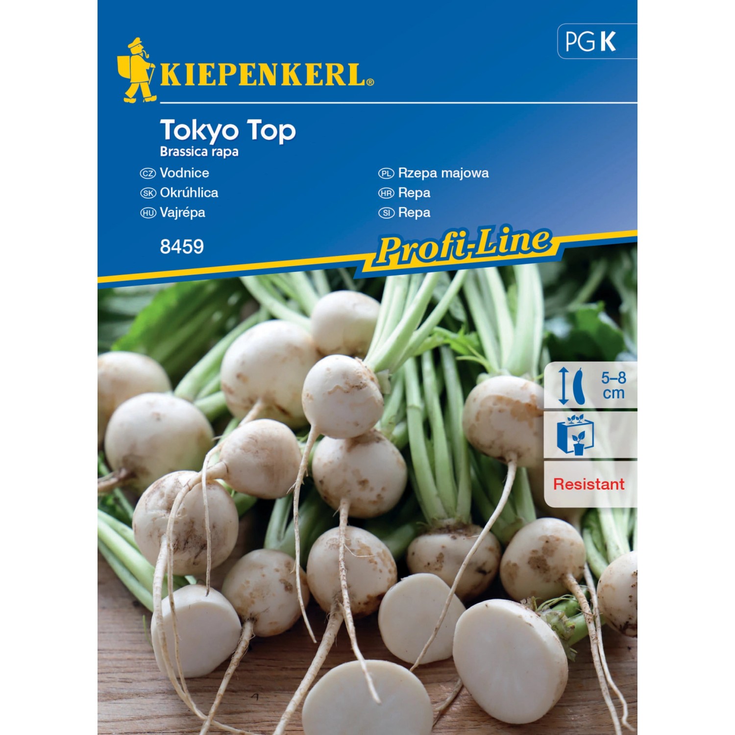 KIEPENKERL Vodnice (Brassica rape) Tokyo Top, F1