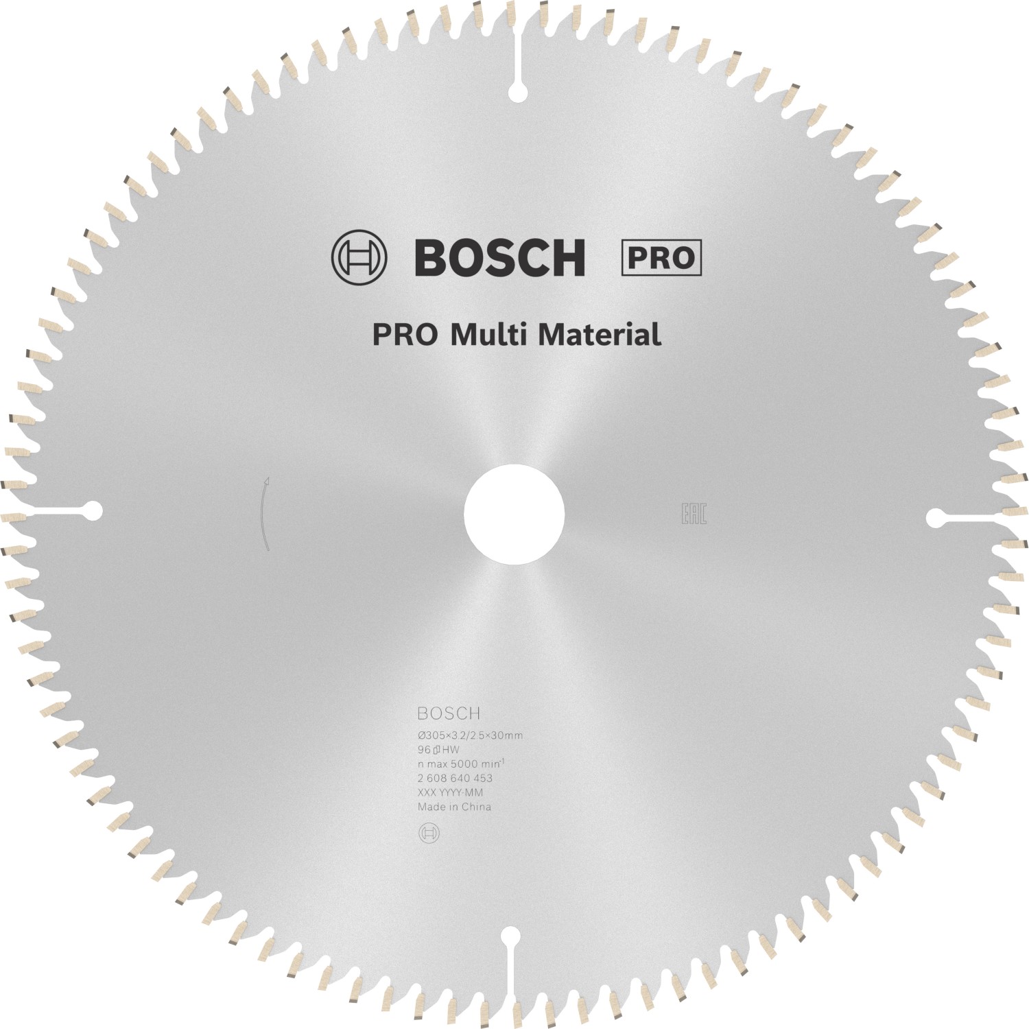 Bosch Pilový kotouč PRO Multi Material, pr. 305 x 30 mm