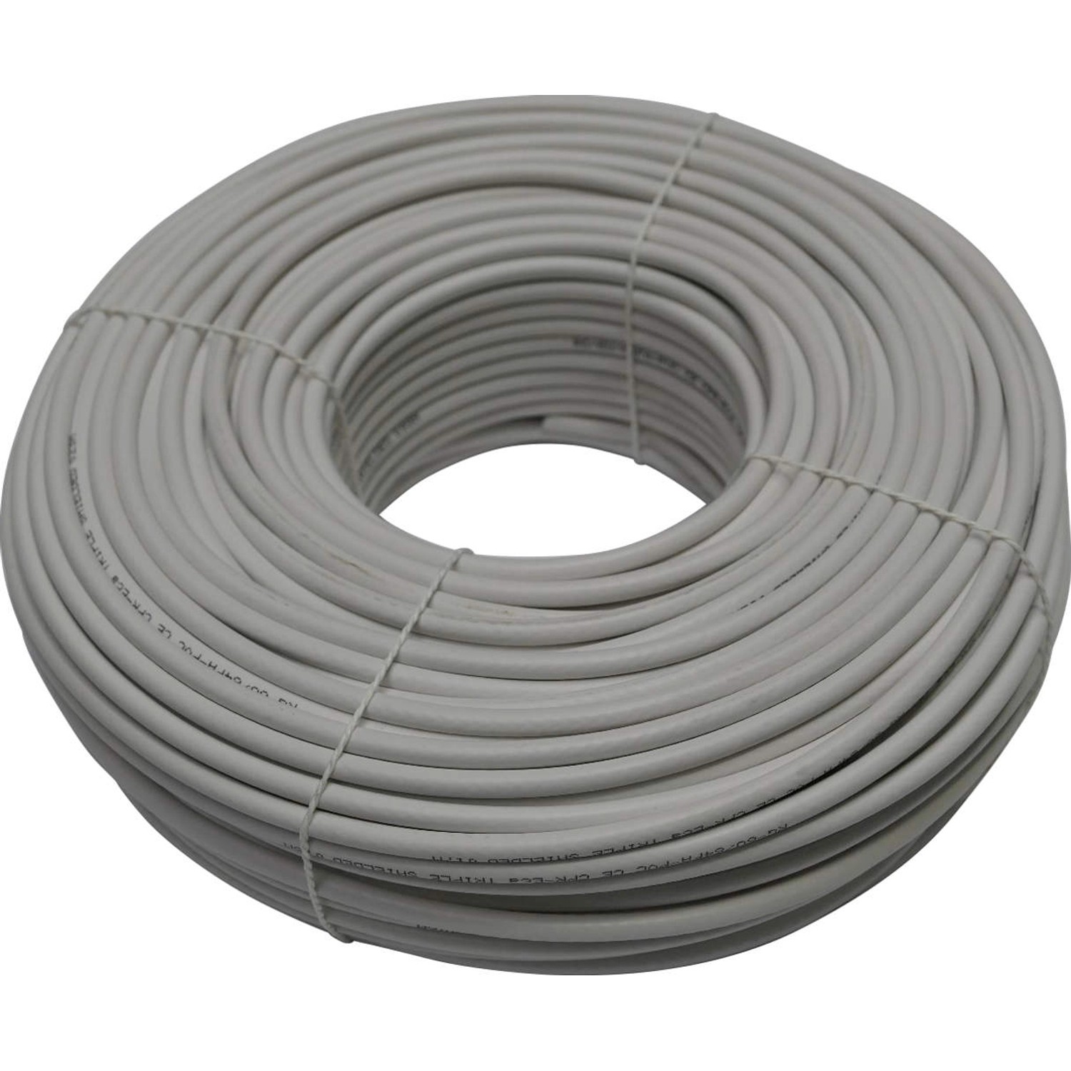 Koaxiální kabel VCEOY 75-5.6/R bílý - metráž