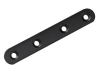 Hettich Spojovací destička, černá, 100 x 15 x 2 mm