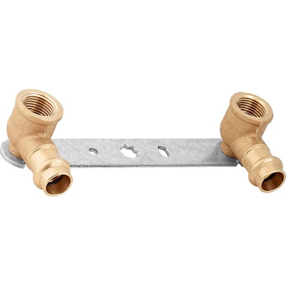 Lisovací montážní jednotka červený bronz 150 mm, pr. 15 x 18,6 mm (Rp 1/2), 1 ks