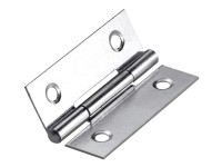 Hettich Nábytkový závěs slim, pozinkovaný, 60 x 25 x 1 mm
