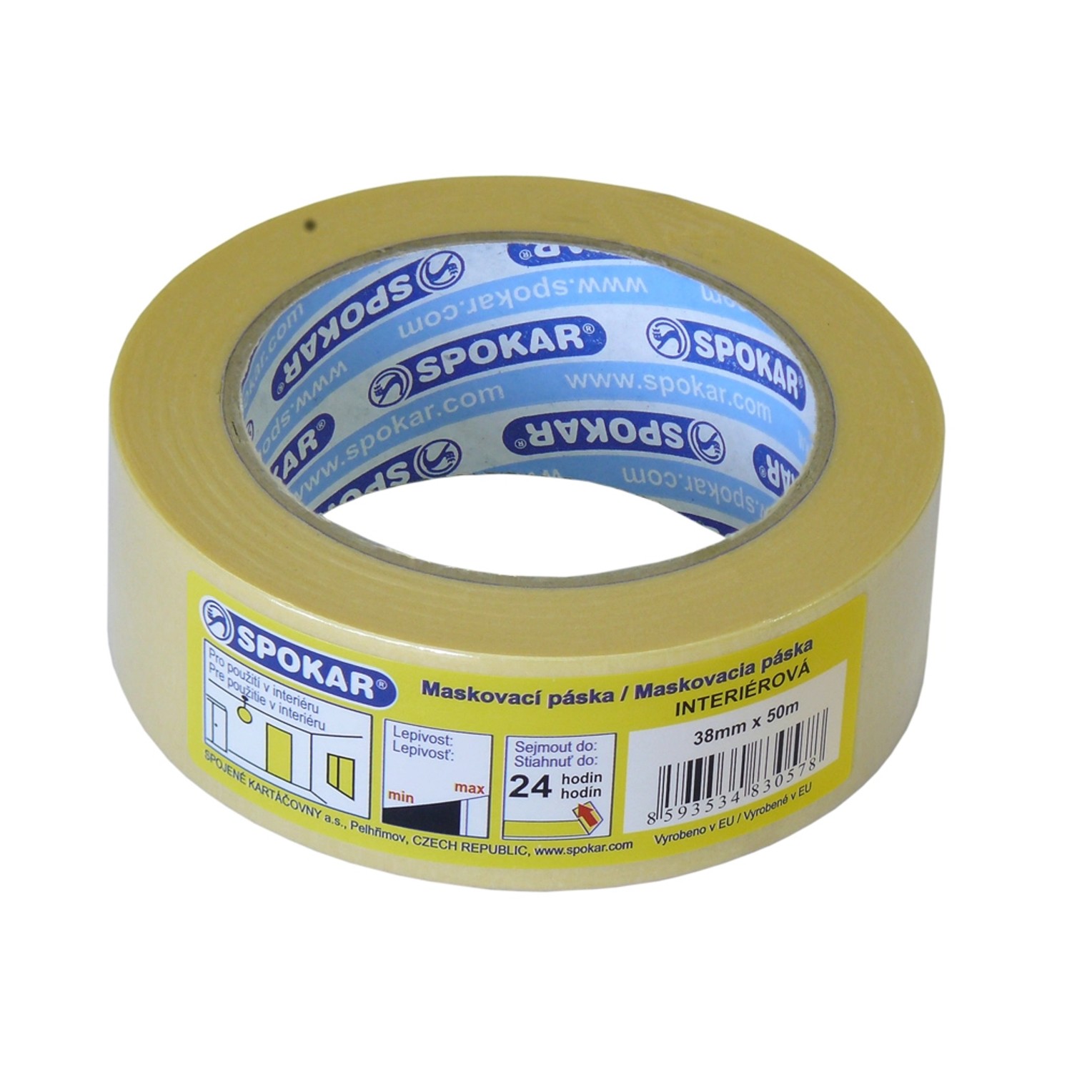 Spokar Maskovací páska interiérová Standard 48 mm x 50 m