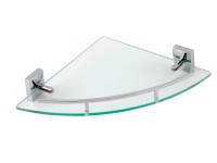 Novaservis Rohová polička se zábradlím Metalia 12 chrom Novaservis Rohová polička se zábradlím Metalia 12 chrom