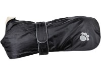 Trixie Kabátek reflexní pro psy Orléans, černý, vel. XL: 70 cm