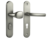 COBRA Ochranné štítové dveřní kování C101 PZ90 LI/RE překrytka,ONS/IN-nikl mat.