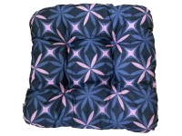 VOG Podsedák květy modré/růžové 38 x 38 x 7 cm