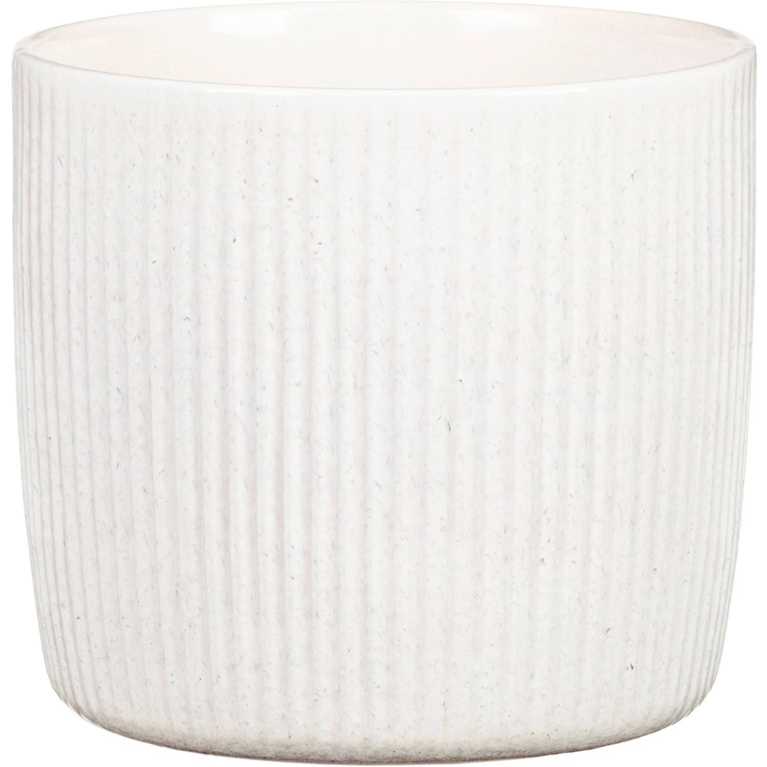 Scheurich Obal na květináč Solido Linea 909 Perla, pr. 13 cm