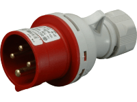 SEZ Vidlice průmyslová 400V, 32A, 4-pól, IP44