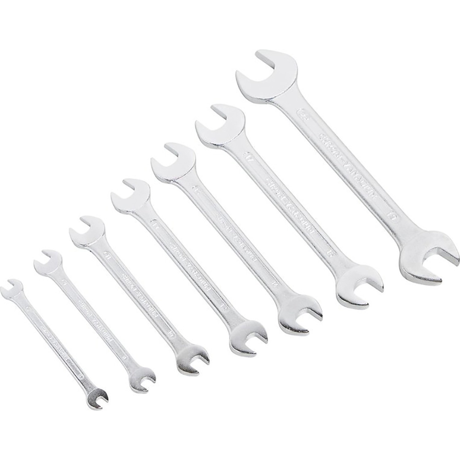 Sada plochých klíčů 6-22 mm, 7dílná