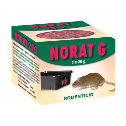 Norat 25 G granule rodenticid 7 x 20 g