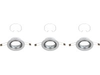 Briloner Vestavné svítidlo 3 světelné zdroje hliník