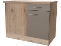 Flex-Well Kuchyňská skříňka Arizona spodní, zásuvky + dvířka, 110 x 86 x 57,1 cm