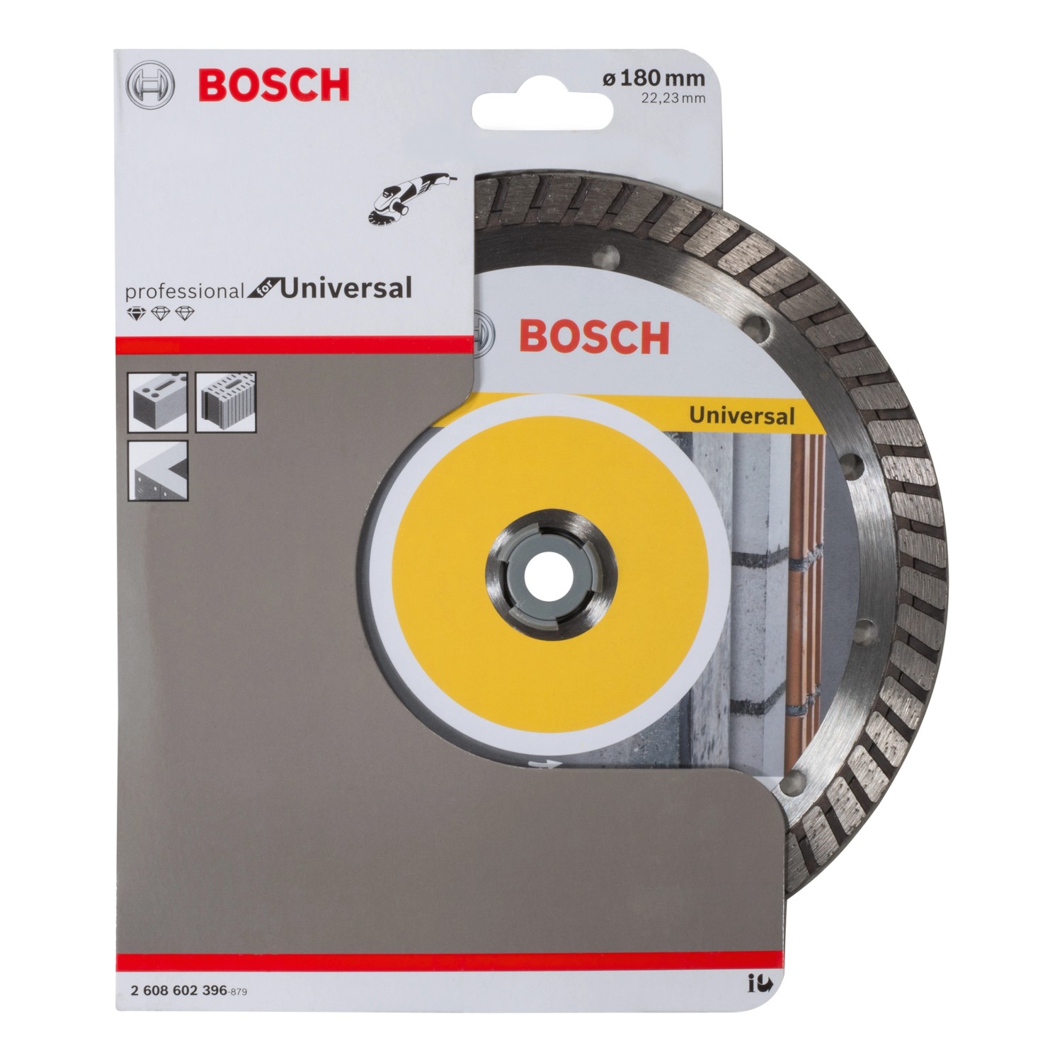 Bosch Diamantový dělicí kotouč Standard for Universal Turbo pr. 180 mm