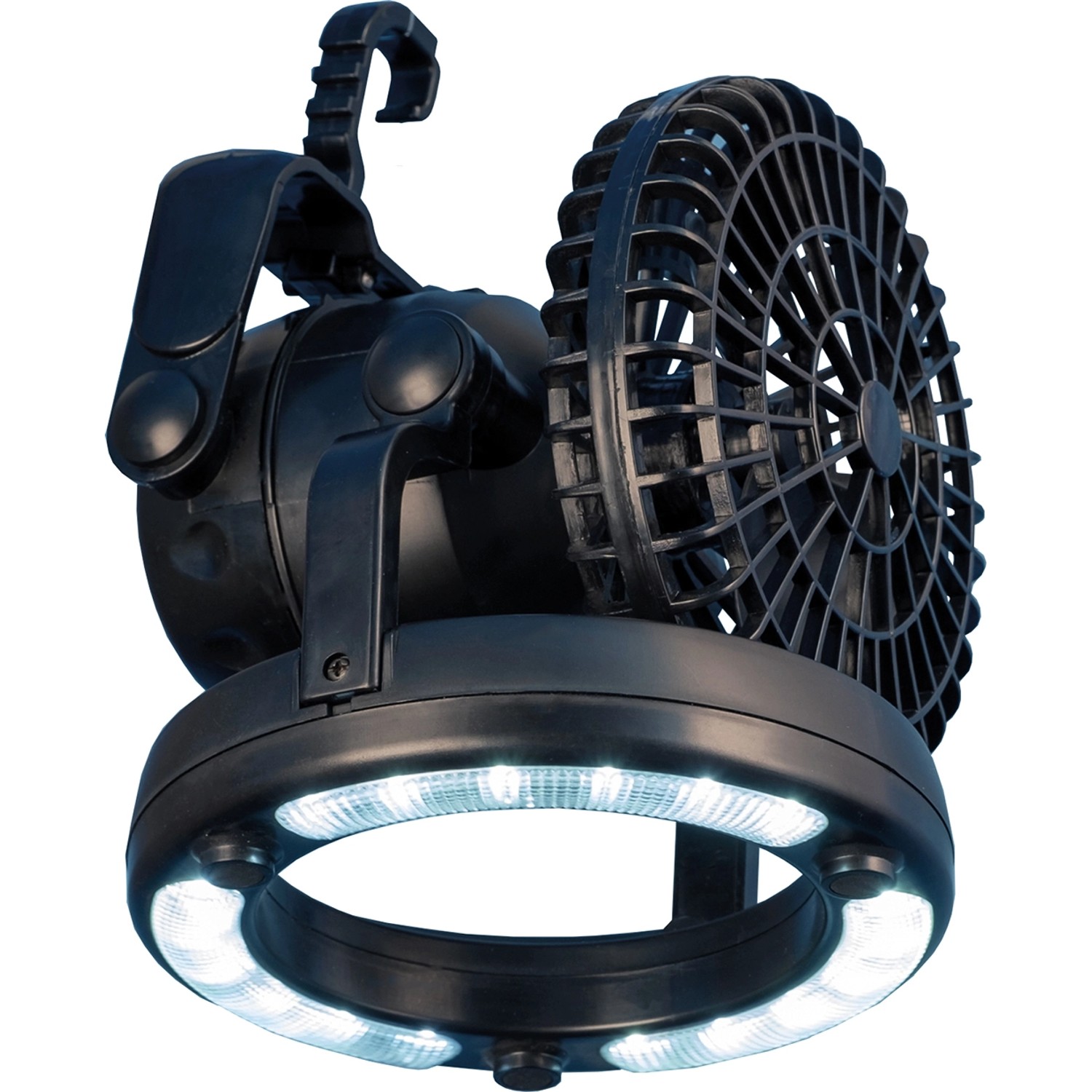 Happy People Kempinková lampa 18 LED s ventilátorem