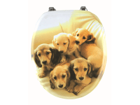 Novaservis Sedátko z MDF Štěňata