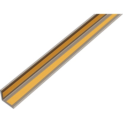 Alberts rovnoběžný úhelník, hliník, 20x20x1000 mm, tmavě šedá.