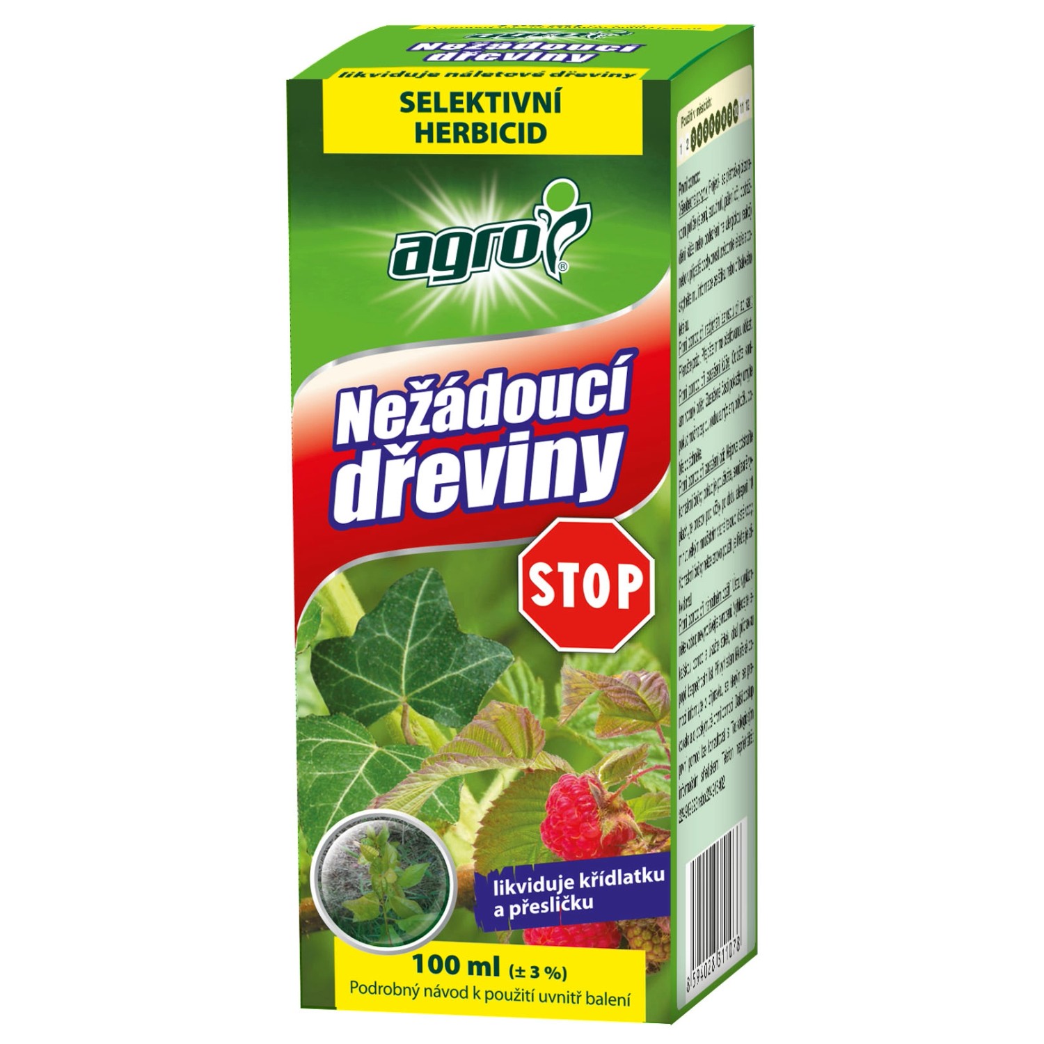 Nežádoucí dřeviny STOP 100 ml