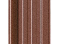 Budmat Plechová plotovka Sicuro horizontální montáž hnědá 18 x 115 x 2000 mm Budmat Plechová plotovka Sicuro horizontální montáž hnědá 18 x 115 x 2000 mm